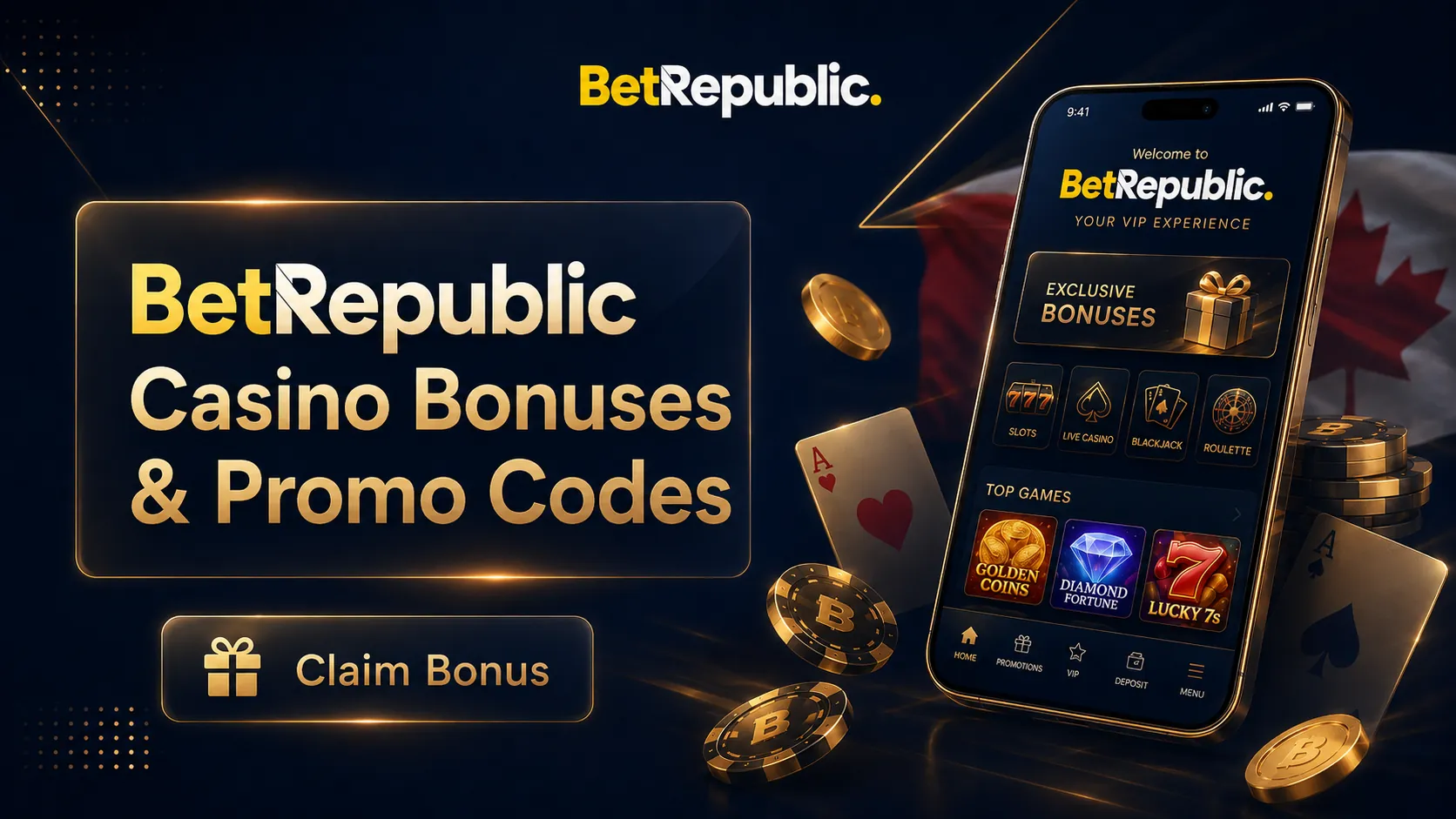 BetRepublic Casino Bonuses & Promo Codes 2026