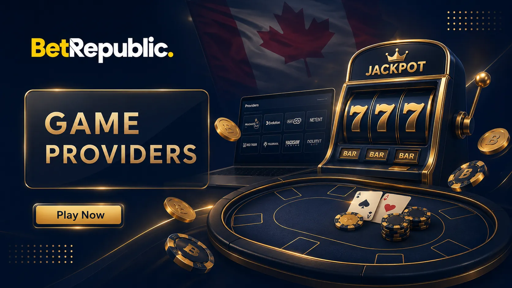 Game Providers – Microgaming, NetEnt, Evolution Gaming, Play’n GO